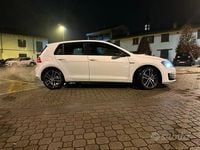 Usata VW Golf VII GTD 184 CV (135 kW) 2013 Bianco Berlina