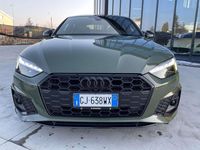 Usata Audi A5 S-Line 190 CV (139 kW) 2020 Verde Berlina