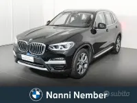 Usata BMW X3 xLine 190 CV (139 kW) 2021 Nero SUV