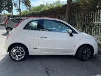Usata Fiat 500 Lounge 69 CV (50 kW) 2015 Bianco Cabrio