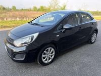 Usata Kia Rio 86 CV (63 kW) 2011 Nero Berlina