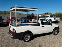 Usata Fiat Strada 84 CV (61 kW) 2009 Bianco Pick-up