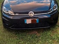 Usata VW Golf VII R-line 2018 Nero Utilitaria