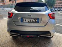 Usata Nissan Micra Tekna 90 CV (66 kW) 2017 Grigio Berlina