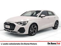 Usata Audi A3 S-Line 150 CV (110 kW) 2024 Bianco Berlina