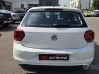 Usata VW Polo Comfortline 80 CV (58 kW) 2019 Bianco Utilitaria