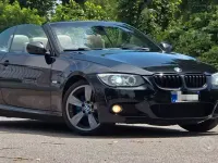 Usata BMW 320 Cabriolet Efficient Dynamics 170 CV (125 kW) 2011 Nero Cabrio