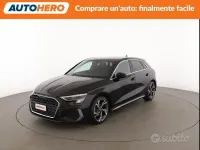 Usata Audi A3 S-Line 150 CV (110 kW) 2022 Nero Berlina