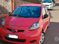 Usata Toyota Aygo 69 CV (50 kW) 2009 Rosso Utilitaria