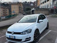 Usata VW Golf VII 90 CV (66 kW) 2014 Bianco Berlina