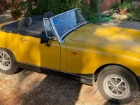 Usata MG Midget 66 CV (48 kW) 1970 Giallo Cabrio