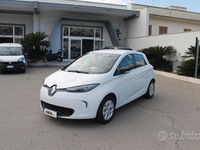 Usata Renault Zoe Life 42 kW (58 CV) 2018 Bianco Utilitaria