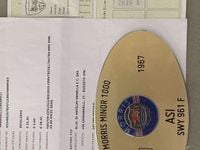 Usata Mini 1000 116 CV (85 kW) 1967 Giallo Utilitaria