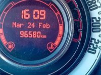 Usata Fiat 500 Pop 69 CV (50 kW) 2008 Rosso Utilitaria