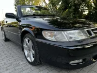 Usata Saab 9-3 Cabriolet Aero 205 CV (150 kW) 2001 Nero Cabrio