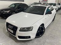 Usata Audi A5 S-Line 240 CV (176 kW) 2009 Bianco Coupé