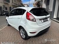 Usata Ford Fiesta Titanium 97 CV (71 kW) 2018 Nero Utilitaria