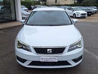 Usata Seat Leon 116 CV (85 kW) 2017 Bianco Berlina