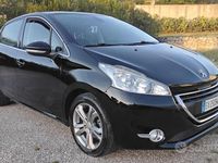 Usata Peugeot 208 Active 68 CV (50 kW) 2014 Nero Utilitaria