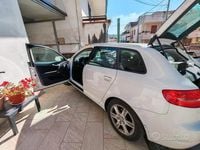 Usata Audi A3 90 CV (66 kW) 2012 Bianco Utilitaria