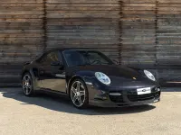 Usata Porsche 997 480 CV (353 kW) 2008 Nero basalto metallizzato Cabrio