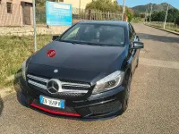 Usata Mercedes A180 AMG 110 CV (80 kW) 2014 Nero Utilitaria