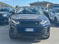 Usata Land Rover Range Rover evoque HSE Dynamic 241 CV (177 kW) 2016 Blu Cabrio