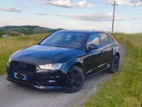 Usata Audi A3 Attraction 110 CV (80 kW) 2014 Nero Berlina