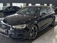 Usata Audi A3 S-Line 184 CV (135 kW) 2016 Nero Berlina
