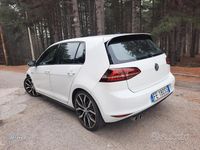 Usata VW Golf VII GTD 184 CV (135 kW) 2016 Bianco Berlina