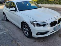 Usata BMW 118 Advantage 150 CV (110 kW) 2015 Bianco Utilitaria