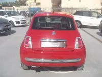 Usata Fiat 500 Lounge 69 CV (50 kW) 2010 Rosso Utilitaria