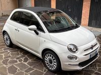 Usata Fiat 500C Lounge 69 CV (50 kW) 2016 Bianco Cabrio