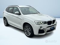 Usata BMW X3 M Sport 190 CV (139 kW) 2017 Bianco SUV