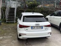 Usata Audi A3 Advanced 150 CV (110 kW) 2021 Bianco Berlina