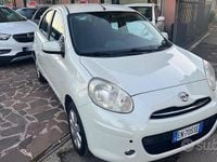 Usata Nissan Micra Tekna 80 CV (58 kW) 2012 Bianco Berlina