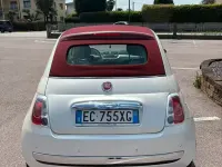 Usata Fiat 500C 95 CV (69 kW) 2010 Bianco Cabrio