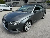 Usata Audi A3 Cabriolet S-Line 150 CV (110 kW) 2018 Grigio Cabrio