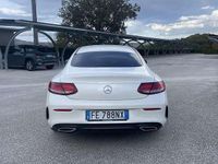 Usata Mercedes C250 Premium Plus 204 CV (150 kW) 2016 Bianco Coupé