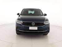 Usata VW Tiguan Life 150 CV (110 kW) 2022 Nightshade blue metallizzato SUV