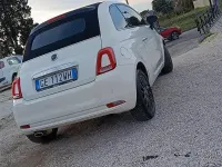 Usata Fiat 500C Lounge 69 CV (50 kW) 2021 Bianco Cabrio