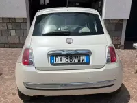 Usata Fiat 500 69 CV (50 kW) 2009 Bianco Cabrio