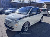 Usata Fiat 500 Lounge 99 CV (72 kW) 2009 Bianco Cabrio