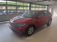 Usata VW Taigo Life 110 CV (80 kW) 2022 Rosso SUV