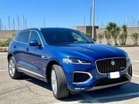 Usata Jaguar F-Pace R-Dynamic 204 CV (150 kW) 2021 Blu/azzurro SUV
