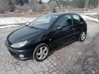 Usata Peugeot 206 90 CV (66 kW) 2002 Nero Berlina