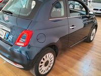 Begagnad Fiat 500 Lounge 69 HK (50 kW) 2018 Blå Sedan