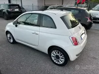 Usata Fiat 500 Lounge 69 CV (50 kW) 2015 Bianco Utilitaria