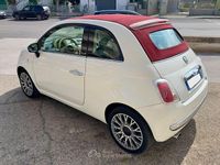 Usata Fiat 500 Lounge 75 CV (55 kW) 2009 Bianco Cabrio