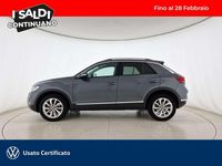 Usata VW T-Roc Style 110 CV (80 kW) 2022 Indium grey metallizzato SUV
